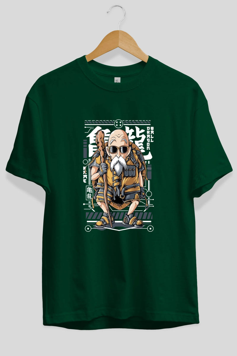 roshi new Anime Ön Baskılı Oversize t-shirt %100 pamuk Erkek Kadın Unisex - Cilexi