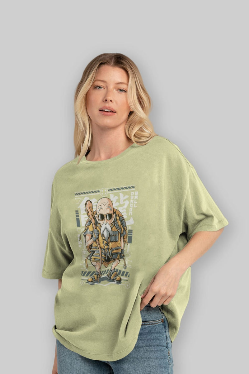 roshi new Anime Ön Baskılı Oversize t-shirt %100 pamuk Erkek Kadın Unisex - Cilexi