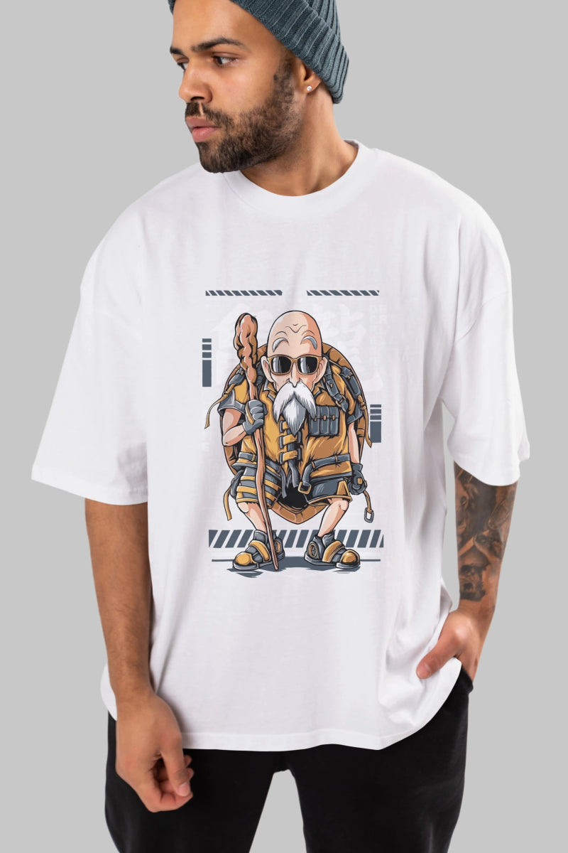 roshi new Anime Ön Baskılı Oversize t-shirt %100 pamuk Erkek Kadın Unisex - Cilexi