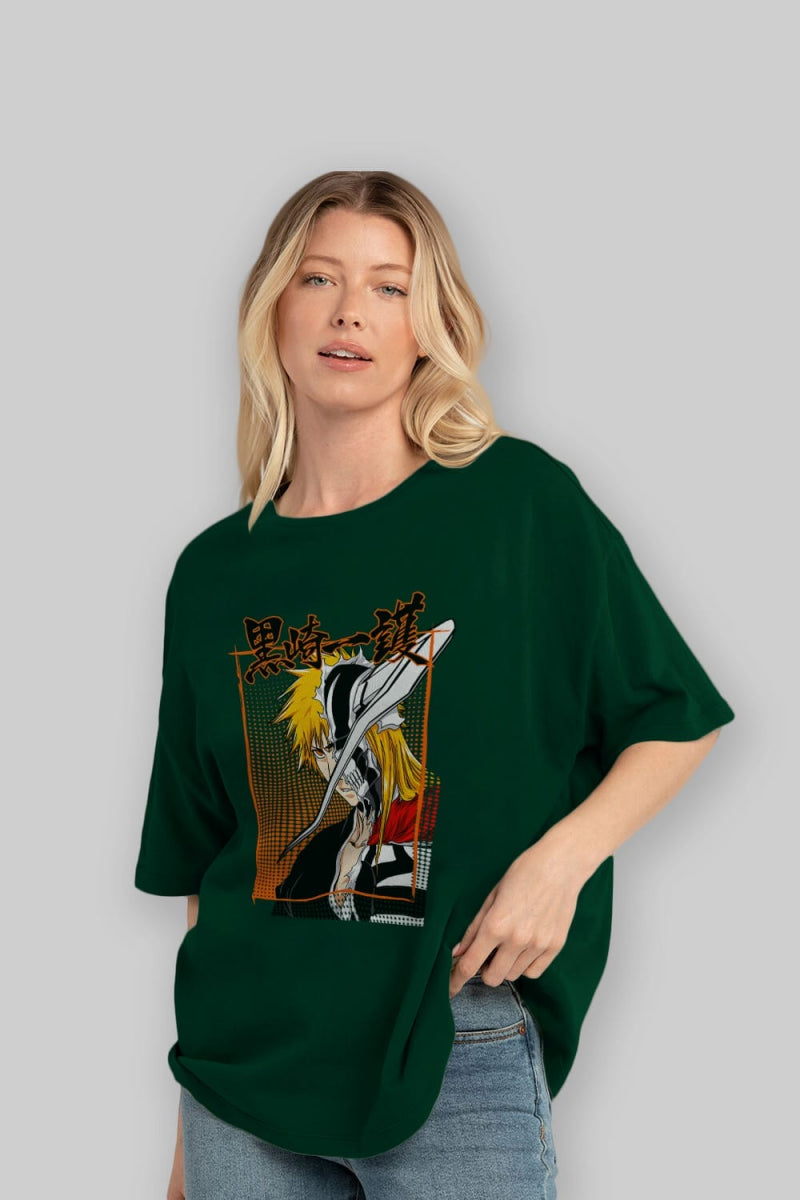 thelust Anime Ön Baskılı Oversize t-shirt %100 pamuk Erkek Kadın Unisex - Cilexi