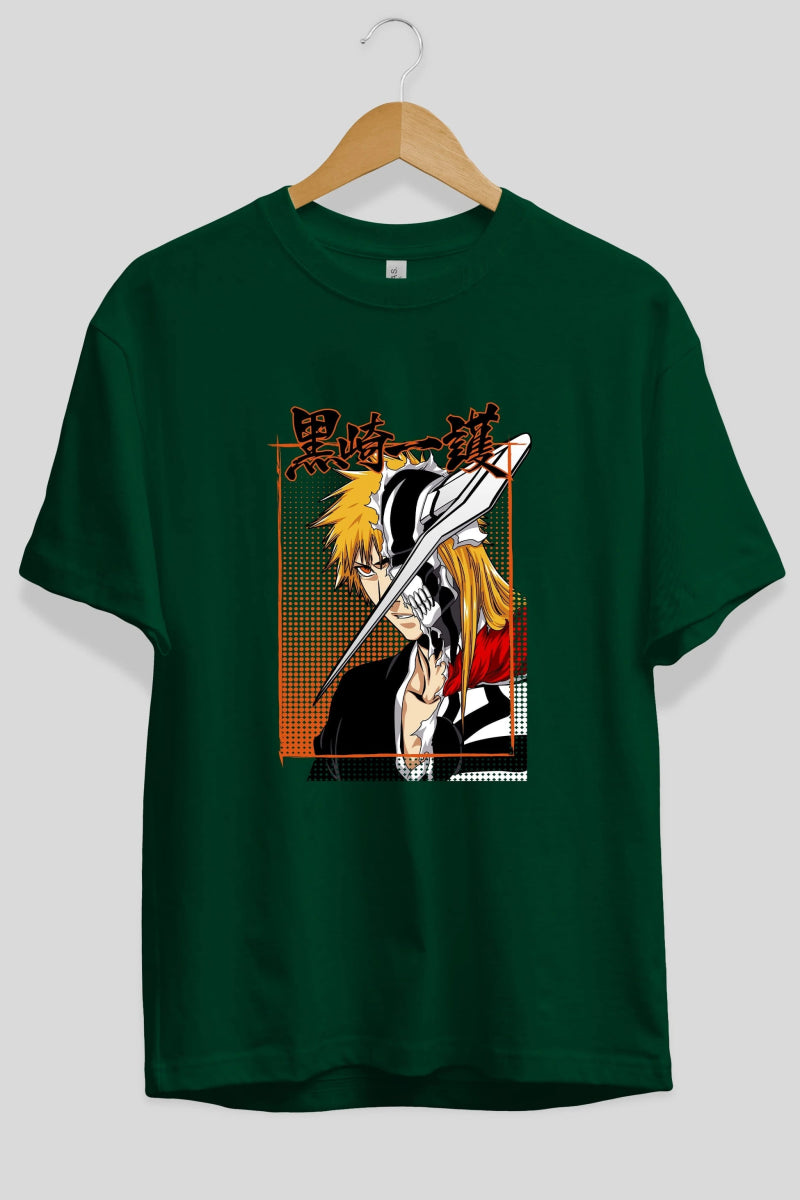 thelust Anime Ön Baskılı Oversize t-shirt %100 pamuk Erkek Kadın Unisex - Cilexi