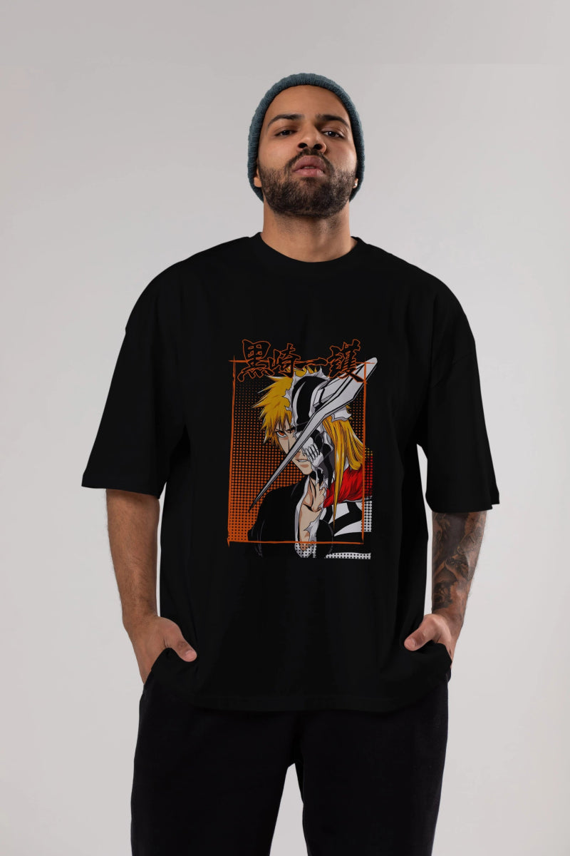 thelust Anime Ön Baskılı Oversize t-shirt %100 pamuk Erkek Kadın Unisex - Cilexi