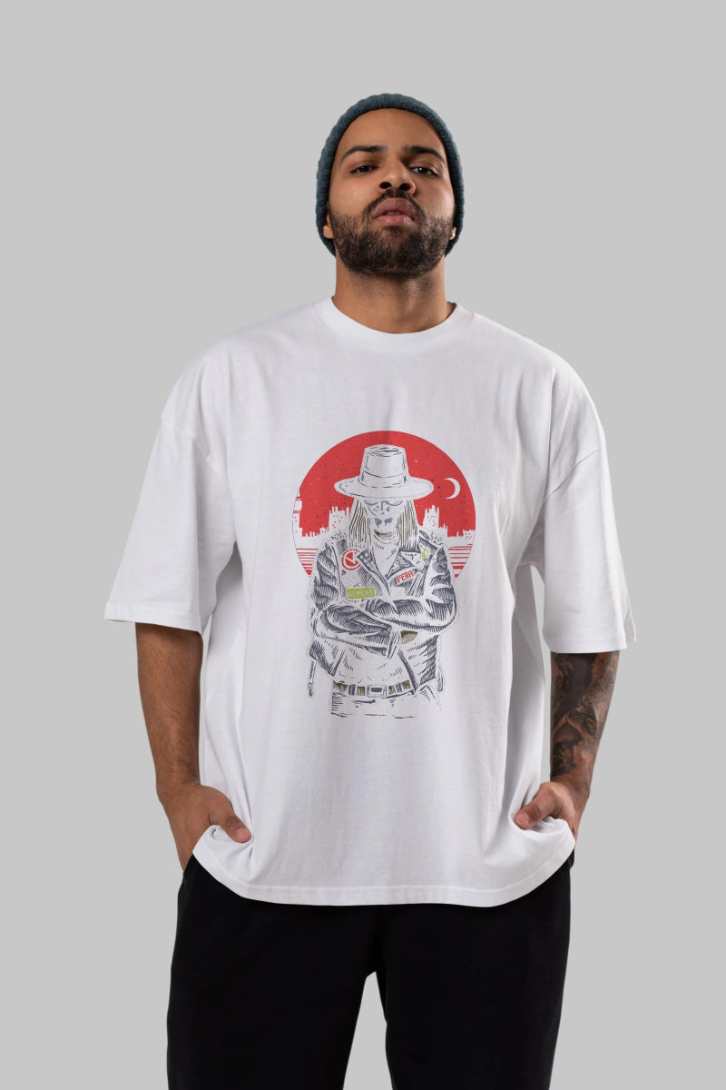 vendetta Ön Baskılı Oversize t-shirt Erkek Kadın Unisex %100 Pamuk tişort - Cilexi